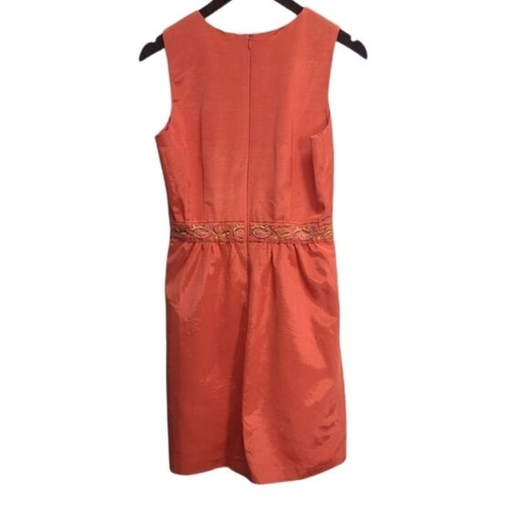 Virginia Taylor SalmonĀ A-line Embroidered SleevelessāDressā Sizeā6 - Picture 2 of 7